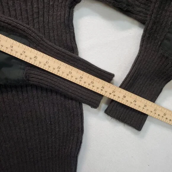 Military Sweater Men's 42 Green 100% Wool Pullover Commando Vintage Long Sleeve - Picture 8 of 15